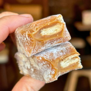 PALHA ITALIANA DE DOCE DE LEITE